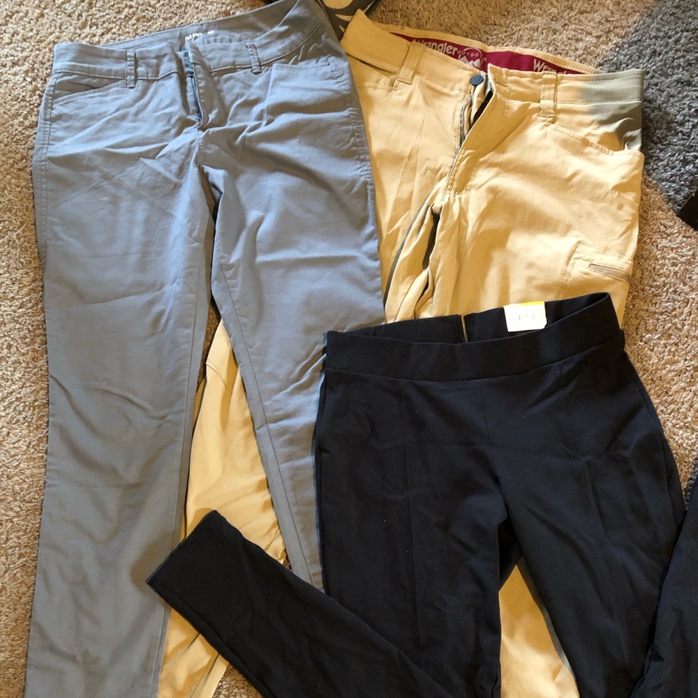 3 pairs of pants